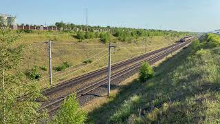 RWE Power - Lok EL 2000 - 501 in Buir mit beladenem Kohlezug am 24.06.2020 iOS