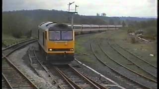 Hellifield WCML Diversions April 1993