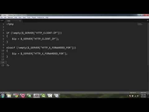 Get Client IP address using PHP Get Client IP address using PHP