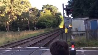 Holton Gatehouse Level Crossing (Lincs) Saturday 12.9.15