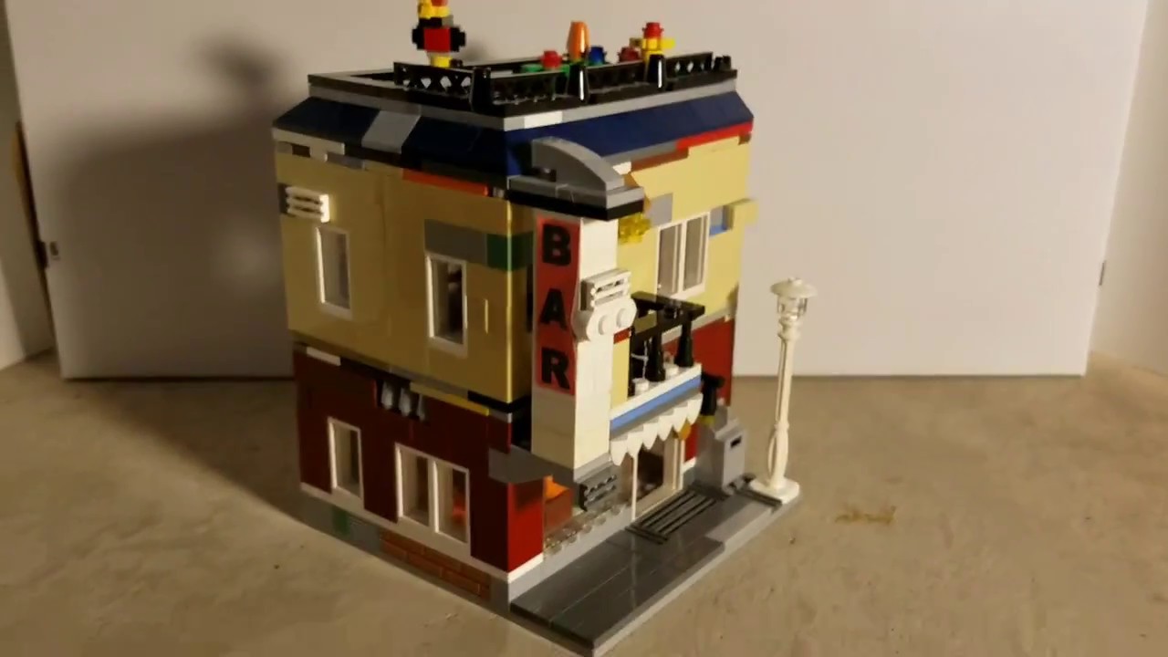 Lego Bar Moc Youtube