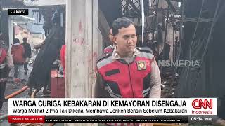 Warga Curiga Kebakaran Di Kemayoran Disengaja | REDAKSI PAGI (22/01/25)