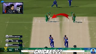 Which Wicket You Liked The Most? Ft. Proper Test Match Wickets by Bumrah - Cricket 22 #Shorts