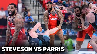 Gable Steveson vs Mason Parris | 125 kg 2023 US Open Semifinal