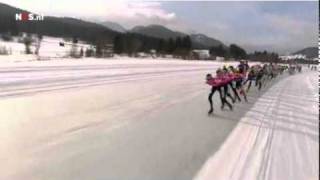 Brother and Sister Huisman both win marathon on the Weissensee (Dutch)