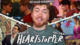 Heartstopper S3 E5&6 | *First Time Watching* | we’re all KISSING (and more…omg)