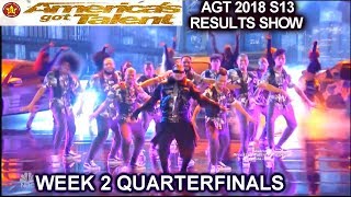 INTRO BEHIND THE SCENES & RECAPS QUARTERFINALS Week 2 America's Got Talent 2018 AGT