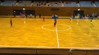 【関西フットサルチャレンジ ’2014】決勝戦 Sens Unique vs フエルテ大阪 後半