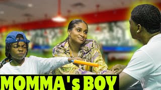 MOMMA'S BOY EP.4 DESTROY All of Mom's BOYFRIENDS| Kinigra Deon Skits