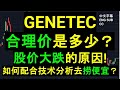 GENETEC 的合理价是多少？股价大跌的原因! 如何配合技术分析去捞便宜？［CC 中英文字幕