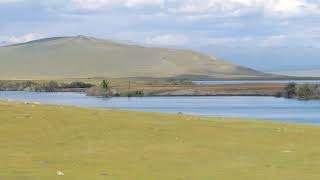 Huge Village of Small Town in Tsagaan-Nuur, County of Khuvsgul, All of States, Regions of Mongolia.