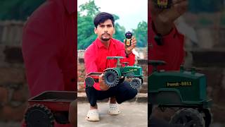 4 x 4 remote control tractor ki unboxing #tractor #shorts