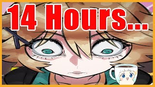 Doki and Mints descent into madness while playing Minecraft for 14 hours... (Compilation)