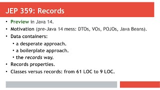 Java 14 - Records