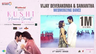 Vijay Deverakonda & Samantha Mesmerizing Dance | KUSHI Musical Concert | Hesham Abdul Wahab