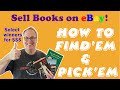 How to Find Used Books for eBay Resell- Sourcing and Recognizing good Books for online profit $$$!