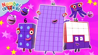That's the Spirit! - Top Celebration Moments 💜 | Counting for Kids | @Numberblocks