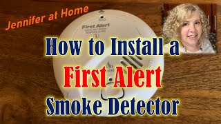 How to Replace First Alert Smoke Detector, Standard and Smoke \u0026 Carbon Monoxide Alarm, AC Powered