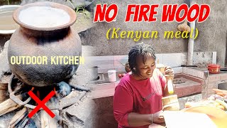 🔥 EPIC Village Cooking WITHOUT Firewood! | Kenyan Food \u0026 Dream Outdoor Kitchen