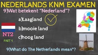 NT2 NEDERLANDS LEREN,KNM EXAMEN PART 1,learn dutch