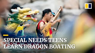 Hong Kong yacht club and charity team up to help special needs teens learn dragon boating