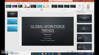 PowerPoint Module 1 Textbook Project Part 1