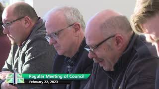 Municipal District of St. Stephen Regular Meeting of Council for February 2023