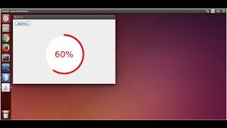 Circular Progressbar using Java