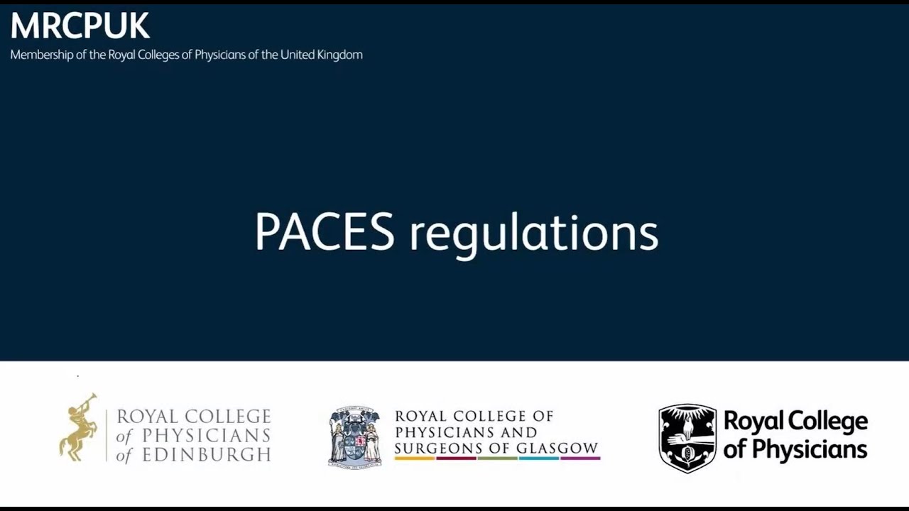 UK PACES Regulations - YouTube