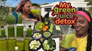 My green juice detox