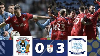 Coventry City vs. Preston North End 0-3 Highlights | EFL Championship 2023/24