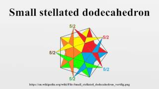 Small stellated dodecahedron