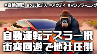 自動運転はテスラ一択？カメラとAIの進化で判断力は人間以上！？衝突回避アシスト機能は他社を圧倒！　#AI #コンピュータービジョン #マシンラーニング