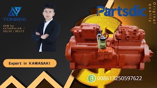 K3v112dt-9c09 9n24 piston pump for KAWASAKI is available! | OEM | www.partsdic.com
