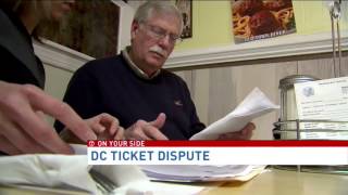 Md. man says D.C. DMV issued him parking ticket while his car was parked 60 miles outside city