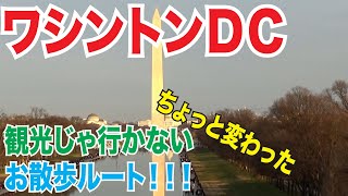 ワシントンDC１日観光！完璧に楽しむ変わったルート！ワシントンDCお散歩企画！