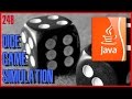 JAVA OOP Example - Dice game with classes