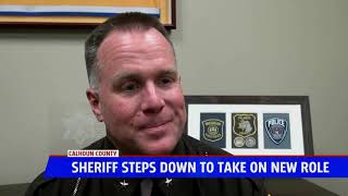 Calhoun County Sheriff Matt Saxton accepts position to become CEO of Michigan Sheriffs Association
