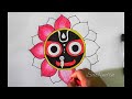 lord jagannath drawing how to draw lord jagannath drawing in easy way.