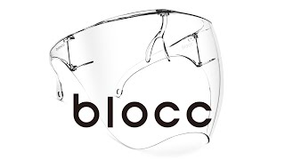 Blocc - The Original Face Shield Designed for Safety \u0026 Style