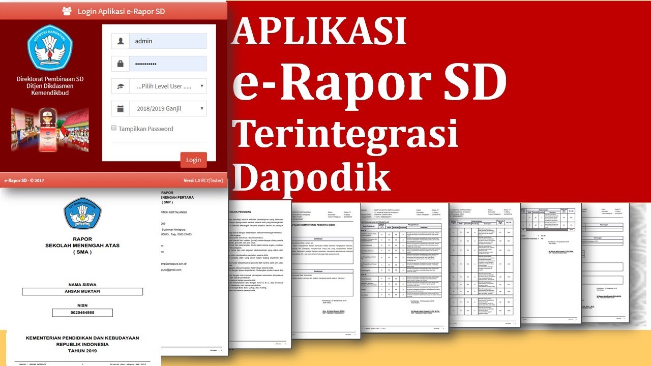 Aplikasi E Rapor Berbasis Web Tasadmin - Riset