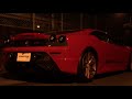 exhautech japan f1 sound f430 scuderia new ver. valvetronic exhaust system exhaust sound revs