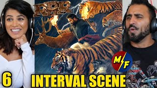 RRR INTERVAL SCENE REACTION!! | Part 6 | JR NTR | RAM CHARAN