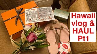 HAWAII VLOG: Hermes Waikiki Unboxing, Swimming with Dolphins, Shopping Haul Pt1 | luxuryinModeration