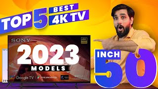 Top 5 Best 50 Inch 4K Smart TV 2023 models also | Google TV & more | Hindi