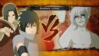 Naruto Shippuden: Ultimate Ninja Storm 3: FULL BURST - Sage Kabuto vs Sasuke & Itachi Boss Battle