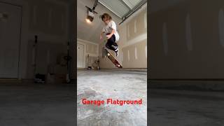 Garage Skate #skateboarding #popshuvit #kickflip