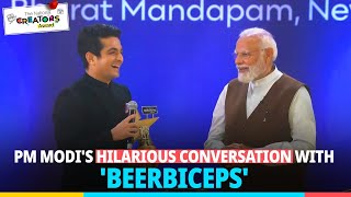 PM Modi's friendly banter with YouTuber @RanveerAllahbadia  will leave you in splits