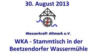 WKA - Stammtisch in der Beetzendorfer Wassermühle