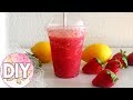 DIY SUMMER STRAWBERRY SLUSHIE DIY SUMMER STRAWBERRY SLUSHIE